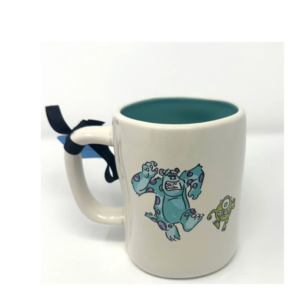 NEW Rae Dunn The Monster Crew Double Sided Mug Monsters Inc Pixar Sully Wazowski - Picture 5 of 5